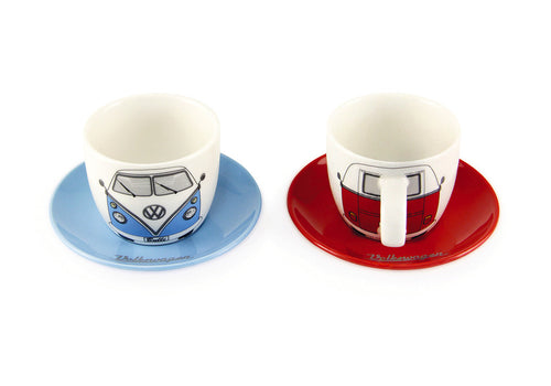 Tazzine da caffè espresso VW Collection, set da 2, frontale Bulli 95714