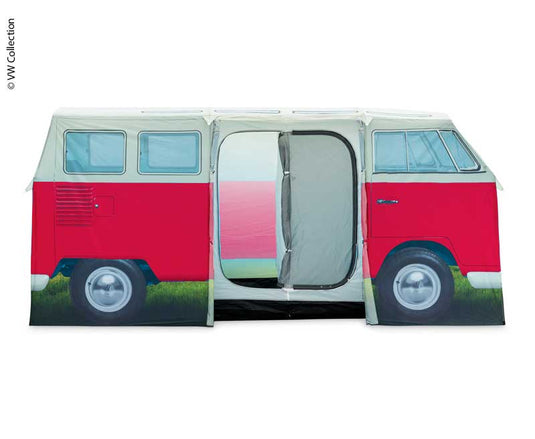 Tenda da campeggio VW Collection T1 rossa, tenda familiare per 4 persone 957242