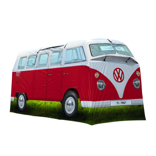 Tenda da campeggio VW Collection T1 rossa, tenda familiare per 4 persone 957242