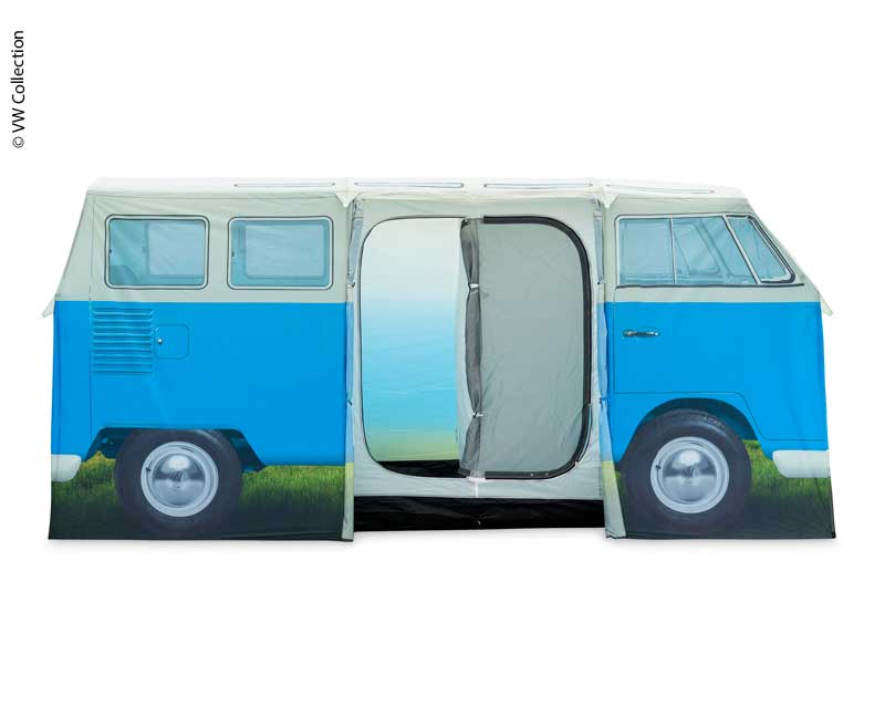 Carica immagine in Galleria Viewer, Tenda da campeggio VW Collection T1 Blue, tenda familiare per 4 persone 957243
