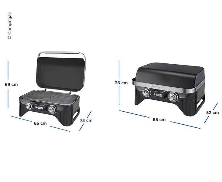 Load image into Gallery viewer, Grill da tavolo Campingaz ATTITUDE 2100 EX, 50mbar, 5kW, accensione InstaStart 960205
