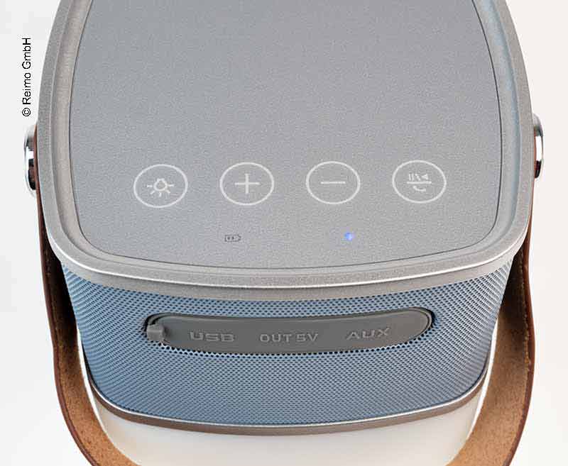 Carica immagine in Galleria Viewer, Altoparlante Bluetooth Adria incl.Powerbank + Luce AW0159
