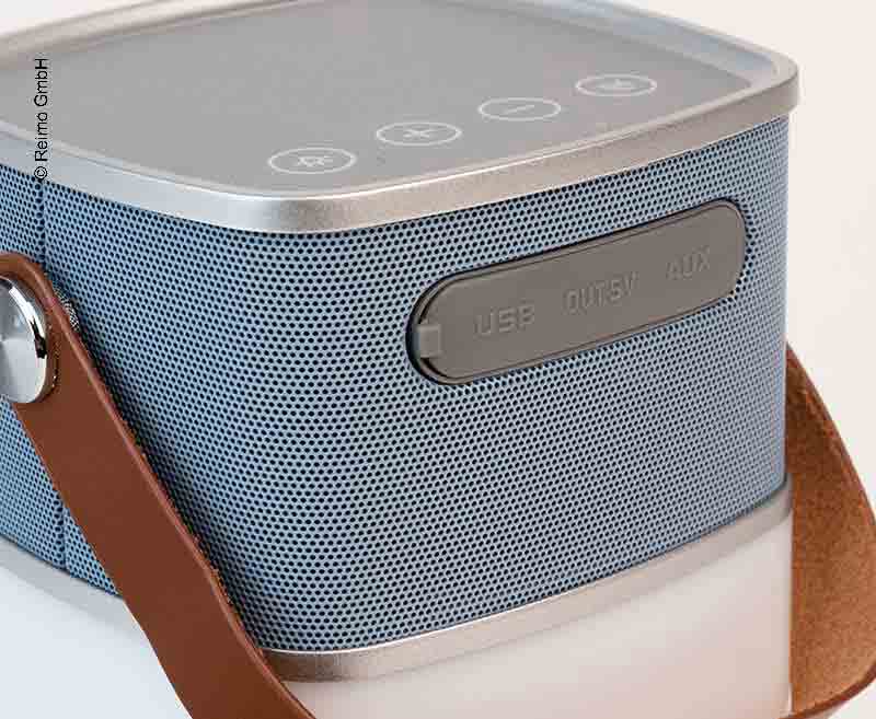 Carica immagine in Galleria Viewer, Altoparlante Bluetooth Adria incl.Powerbank + Luce AW0159
