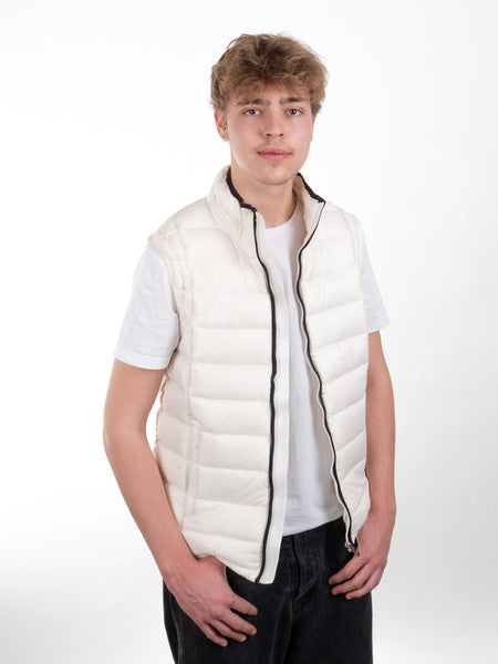 Carica immagine in Galleria Viewer, Gilet Sun Living da uomo bianco taglia L AW95302
