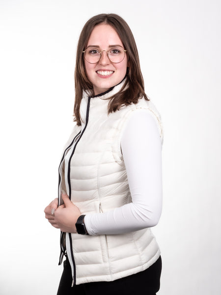 Carica immagine in Galleria Viewer, Gilet da donna Sun Living bianco taglia S AW95306
