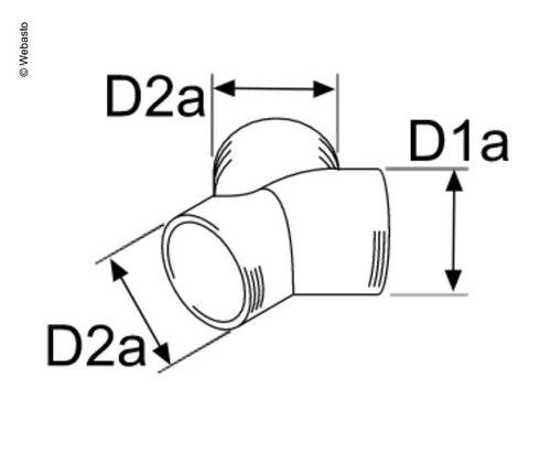 Y-Stück Verteiler80/60/60 E1984