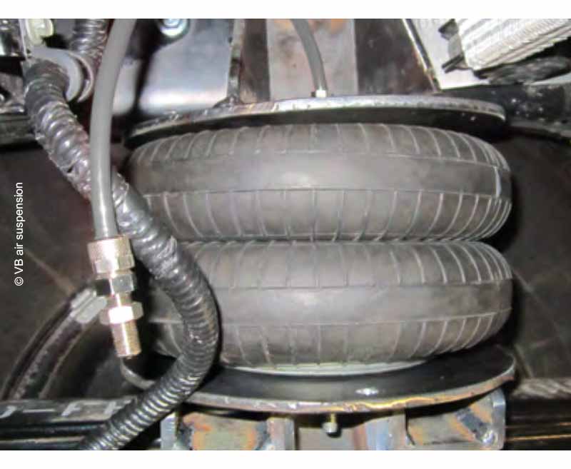 Load image into Gallery viewer, Sospensione pneumatica supplementare Ford Ranger a 2 circuiti comfort set di comfort E382
