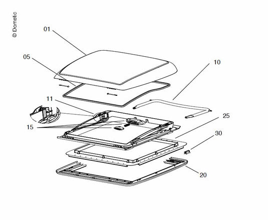 Telaio di montaggio completo M-Hek E5021