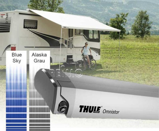 Omnistor 9200 Tenda da sole a tetto alloggiamento bianco incl. motore 220V E5480