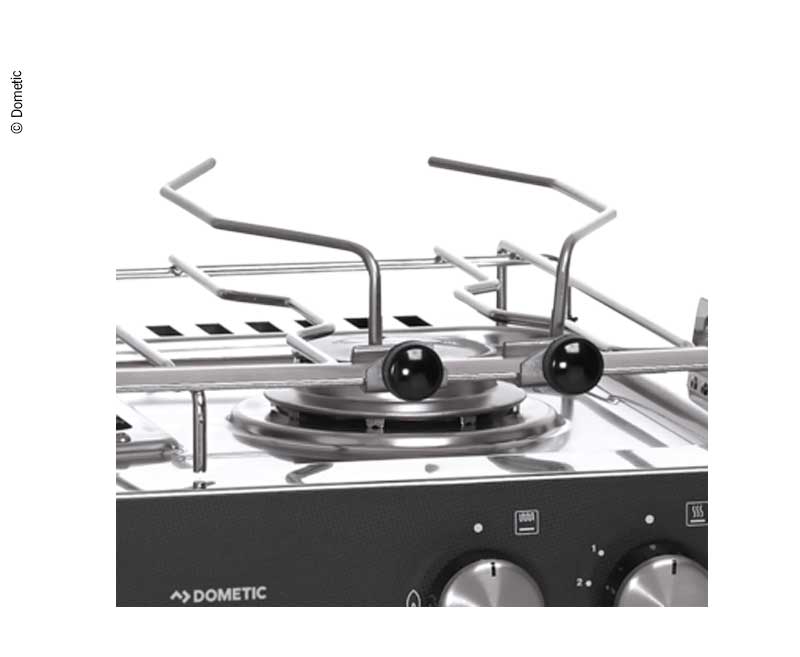 Carica immagine in Galleria Viewer, Fornello a gas Dometic Starlight con griglia e fornello a 2 fiamme E5549
