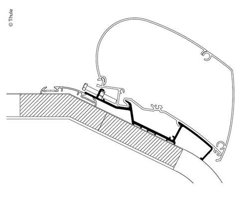 Adattatore Thule LMC Liberty TI Serie 6, 300cm E5614