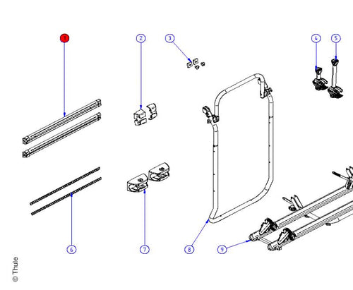 Mounting Rail Ducato 2007 E8326