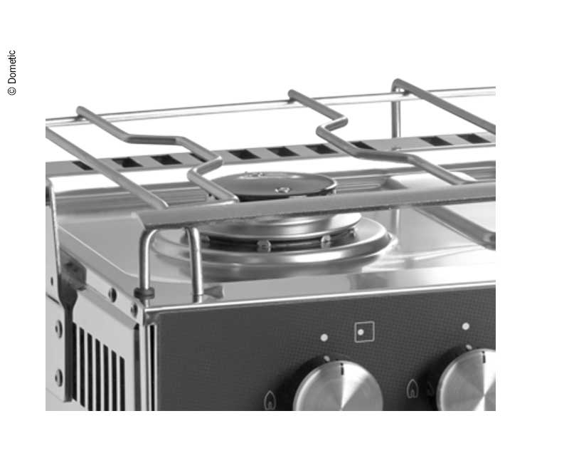 Carica immagine in Galleria Viewer, Stufa a gas Dometic Sunlight con grill e fornello a 2 fiamme E8937
