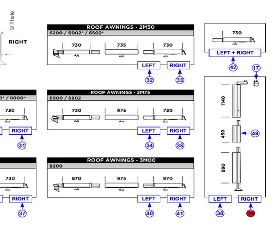 Mast Profile RH E9250