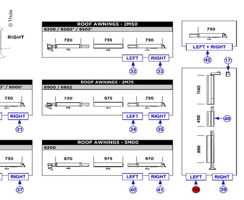 Mast Profile LH E9257