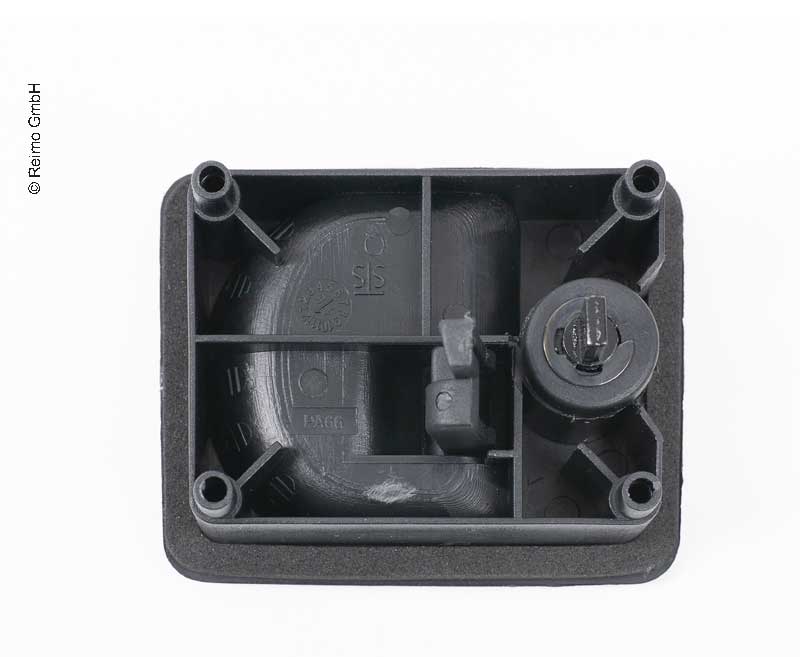 Load image into Gallery viewer, Serratura a maniglia da incasso per spessore parete 38-46 mm E9523
