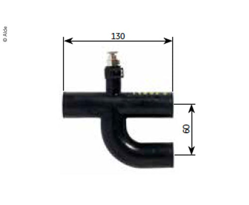 Alde Y in gomma con sfiato. E9757