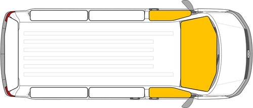 Termo tappetini Isoflex per Renault Master - cabina o portiera posteriore M37349