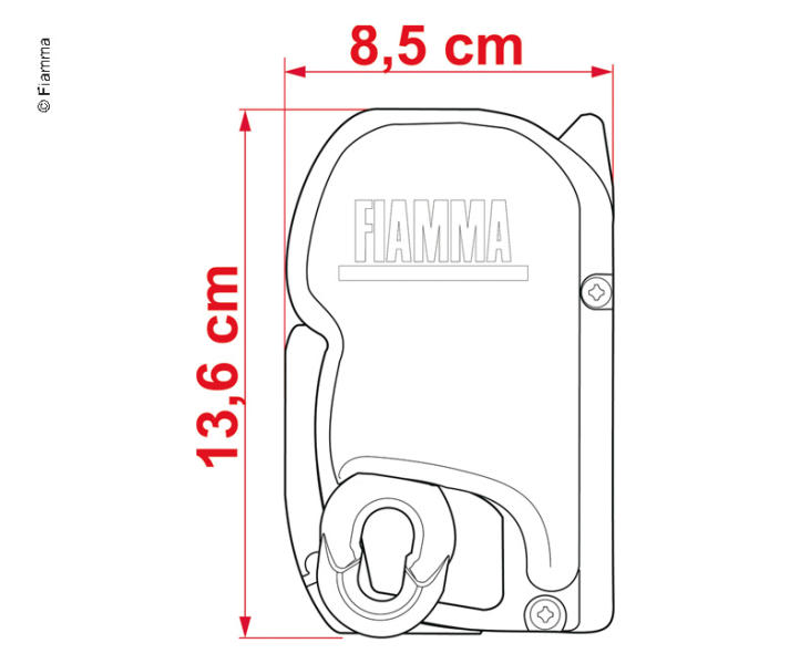 Load image into Gallery viewer, Tenda da sole Fiamma F45 L per camper di grandi dimensioni M42500
