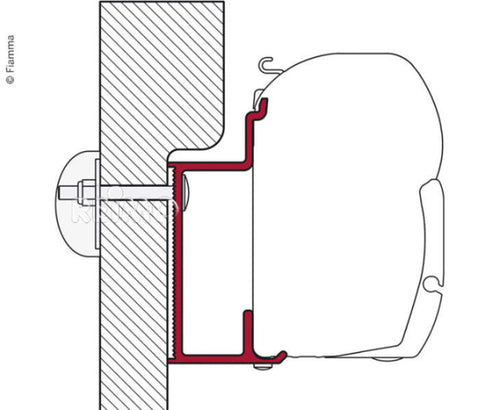 Adattatore Fiamma per Euro & Karman M434571