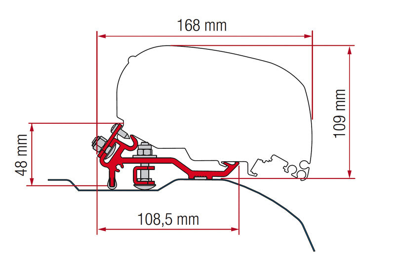 Load image into Gallery viewer, Pacchetto tenda da sole F80s Ducato M436240
