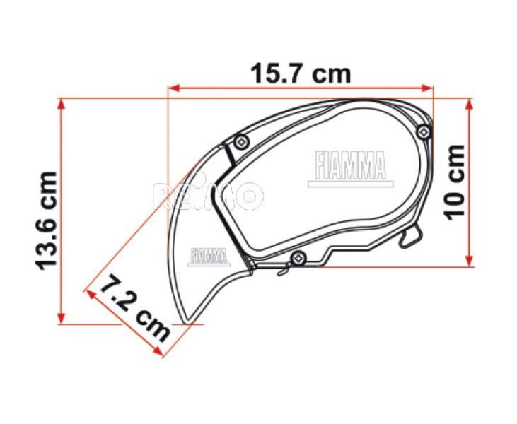 Carica immagine in Galleria Viewer, Tenda da tetto Fiamma F65S M43646
