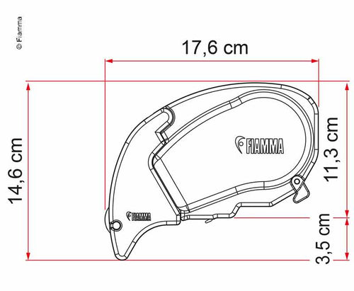 Tenda da tetto Fiamma F65L - per veicoli di grandi dimensioni e tende da sole M43652