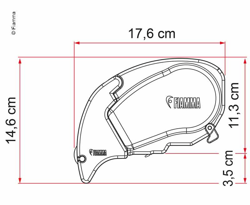 Carica immagine in Galleria Viewer, Tenda da tetto Fiamma F65L - per veicoli di grandi dimensioni e tende da sole M43652
