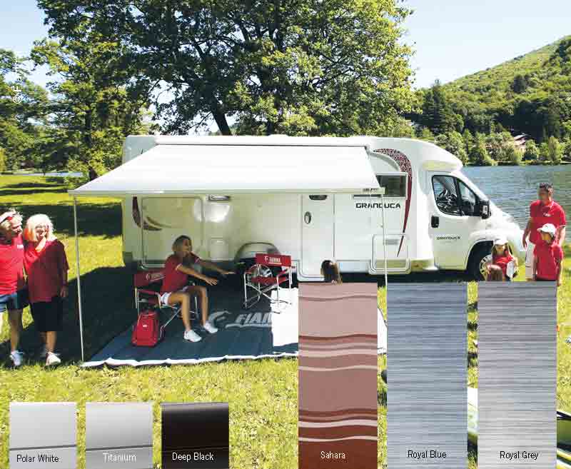 Carica immagine in Galleria Viewer, Tenda da parete Fiamma F45s per camper e furgoni M43762
