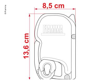 Carica immagine in Galleria Viewer, Tenda da parete Fiamma F45s per camper e furgoni M43762
