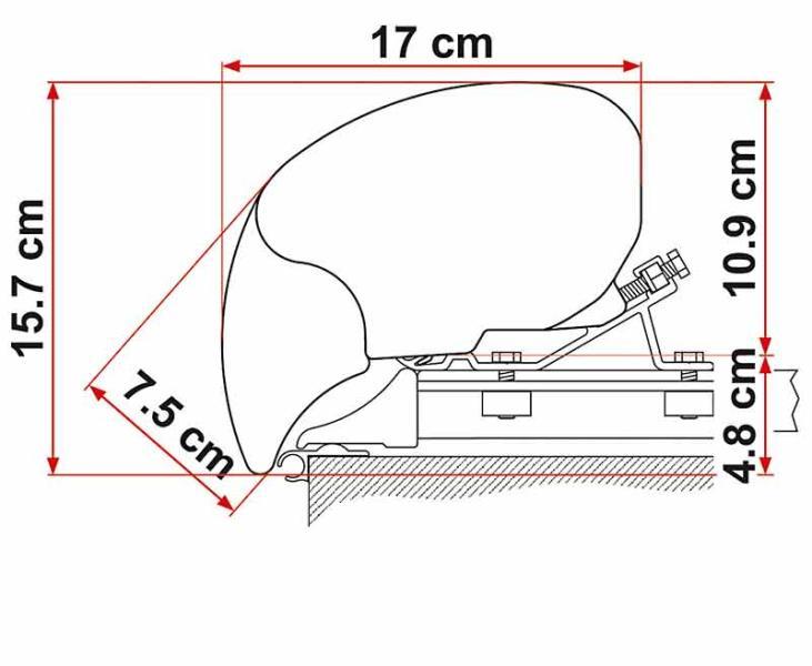 Carica immagine in Galleria Viewer, Fiamma F65 Dachmarkise M438051
