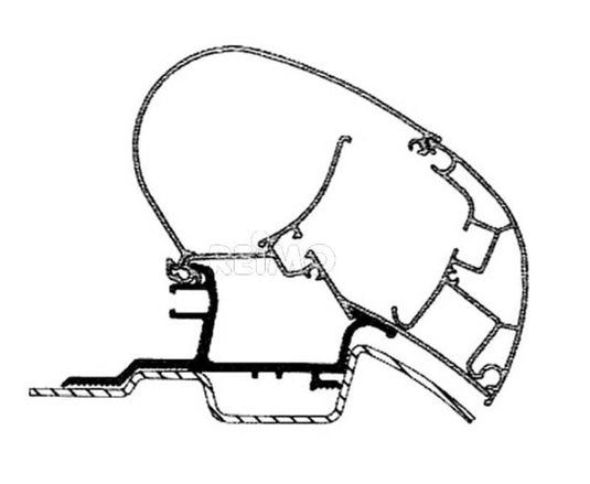 Adattatore per tende da sole Prostor 300 + 600 M43975