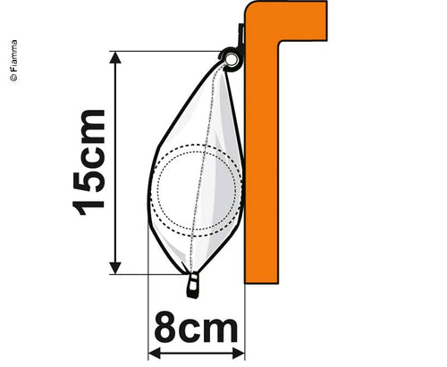 Tenda da sole Fiamma Caravanstore caravan, estraibile 250 cm M44423