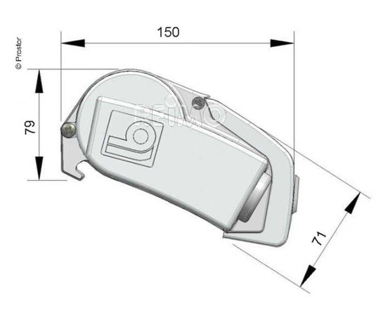 Prostor 350 - Tenda da tetto per furgoni / camper M44700