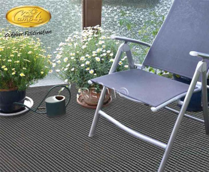 Carica immagine in Galleria Viewer, Tappeto per tende da sole Villa Eco in grigio M90402

