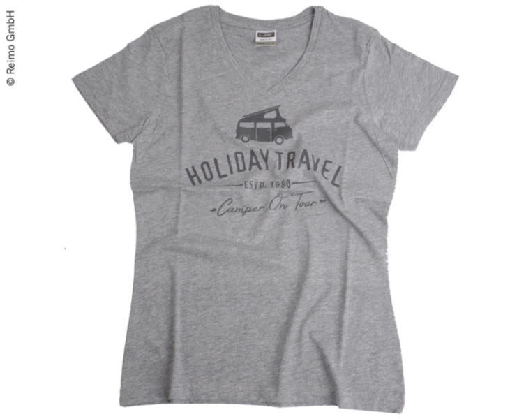 Carica immagine in Galleria Viewer, Maglietta Donna Collezione &quot;Camper on Tour&quot; per le vacanze in vacanza M97200
