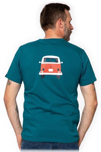 Carica immagine in Galleria Viewer, T-Shirt Herren &quot;Bulli Front&quot; VW, 100% Baumwolle M97278
