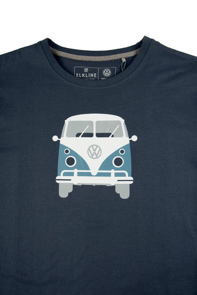 T-Shirt Herren "Bulli Front" VW, 100% Baumwolle M97278