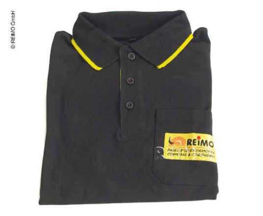 Maglietta Reimo Polo-Shirt nera M98610