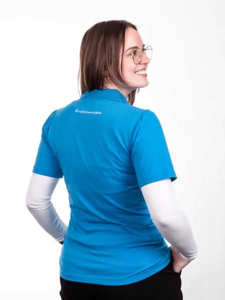 Carica immagine in Galleria Viewer, SL Polo Damen blau MAW95106
