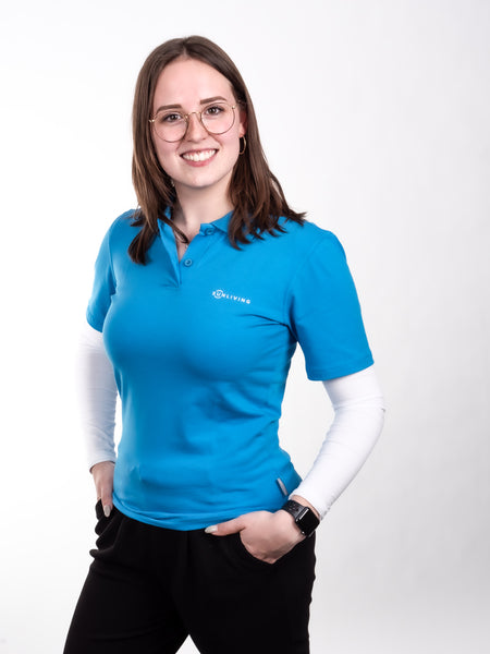 SL Polo Damen blau MAW95106